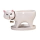 thumbnail image 3 of Maceta con forma de gato, maceta de porcelana con forma de gato de dibujos animados Blanco, 3 of 9