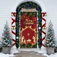 thumbnail image 5 of NWOKYZGH Christmas Door Cover for Front Door - Nativity Scene Xmas Decorations Jesus for the Season Banner, Large Christmas Backdrops for Photography, Party Decor Supplies, 5 of 6
