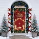 thumbnail image 5 of 6.66x2.99 Ft Christmas Door Cover Decoration Santa Claus Gift Delivery Door Cover Holiday Party Atmospheres Backdrops, 5 of 5