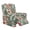 Boho Floral Paisley Print Red, variant on Renewold Merry Christmas Pink Large Recliner Cover Anti-Slip Recliner Chair Cover 4 Pieces Reclining Seat Cover with Elastic Bottom and Pocket for Pets, Dogs, Cats, Kids
