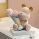 thumbnail image 1 of Estatuilla de oso de resina Colco decoración funcional jardinera 13 cm x 13 cm, 1 of 8