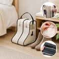 thumbnail image 2 of TACILIP Shoe Storage, 1PC Non-Woven Fabric Boots Storage Organizer Bag Short And Tall Two Sizes Dirt Proof Boot Cover With Visual Window And Carry Handle For Closets Storage Travel Use, Womens Gifts, 2 of 6