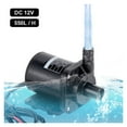 thumbnail image 3 of 50W Solar Panel Brushless Solar Power Water Pump Set Ultra-quiet Submersible Water Sprinkler Pool Pond Garden Fountain Decor ,High Quality Solar Fountain Water Pump Kit - SOLAR PANEL_W, 3 of 7