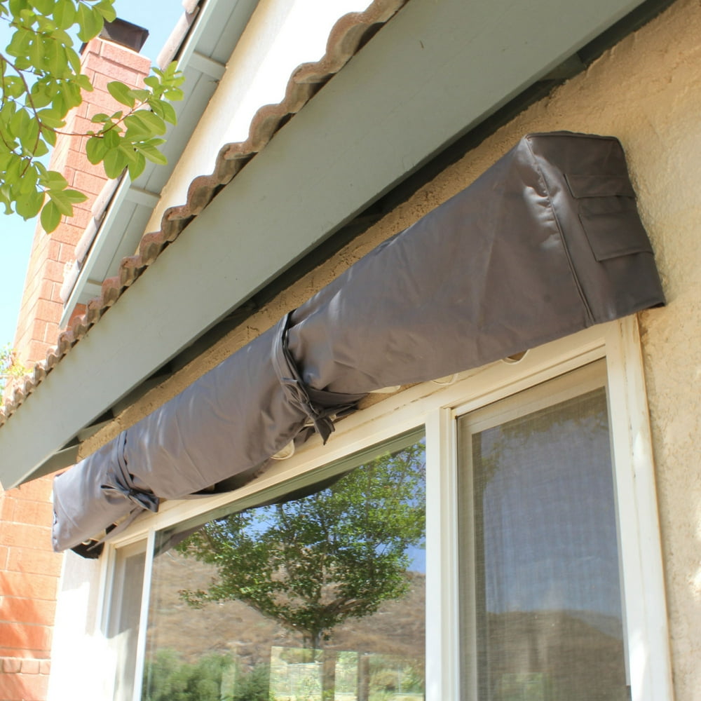 ADVANING 10' Wide All Weather Heavy Duty Protective Retractable Awning