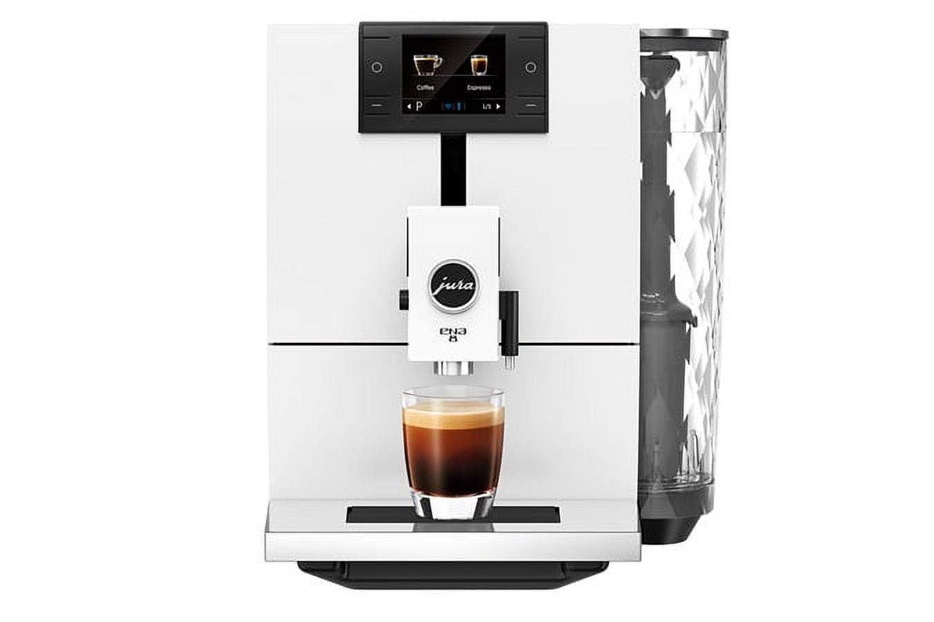 Jura ENA 8 Coffee Maker - Compact, Stunning, Fresh Ground