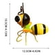 thumbnail image 3 of CREATITOY Metal Bee Decorations Metal Material Bee Shape for Home Garden Wall Indoor Outdoor Holiday Party Supplies, 3 of 5
