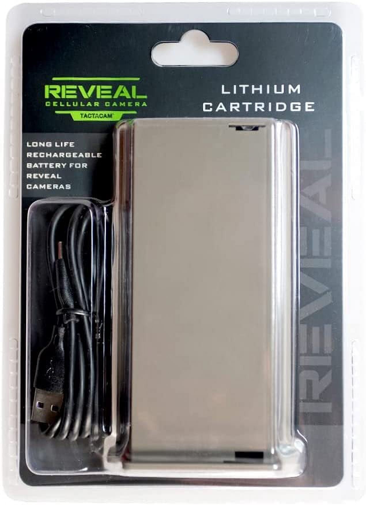 TACTACAM Reveal X PRO Cellular Trail Camera , Verizon and AT&T , NO Glow , Integrated GPS Tracking , Built in LCD Screen , HD Photo and HD Video X-PRO with TACTACAM Reveal Lipo Lithium Battery Pack