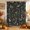 Black, Sage Green, Dusty Pink, variant on Spring Floral Shower Curtain, Waterproof Shower Curtains for Bathroom, Elegant Pastoral Flowers Farmhouse Washable Fabric Bathtub Curtain Set Bath Decor with 12 Hooks Stall 36"x72"