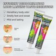 thumbnail image 3 of Ungüento para el mal olor corporal, crema desodorante en tubo, para axilas y partes íntimas, sin aluminio ni bicarbonato de sodio, seguro para pieles sensibles., 3 of 4