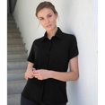 thumbnail image 4 of Russell Collection Ladies/Womens Short Sleeve Easy Care Oxford Shirt, 4 of 5