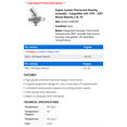 thumbnail image 2 of Engine Coolant Thermostat Housing Assembly - Compatible with 1995 - 2001 Nissan Maxima 3.0L V6 1996 1997 1998 1999 2000, 2 of 2