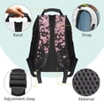 thumbnail image 4 of Aplkyhs Cherry Blossom Capybara School Backpack for Boys Girls Ages 6-18 Large Capacity Ergonomic Padded Adjustable Shoulder Straps for Elementary Middle High School Daily Use Travel, 4 of 7