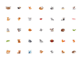 thumbnail image 2 of 35pcs-50pcs Cute Stickers Animal Stickers Funny Stickers PVC Stickers for Laptops Notebooks Suitcases, 2 of 5
