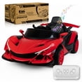thumbnail image 1 of Best Trading Kids House Carrito Eléctrico Montable para Niños Speedster Diseño Deportivo Carrito de Control Remoto y Modo Manual Bluetooth Luces LED Cinturón de Seguridad Soporta 25 kg, 1 of 7
