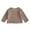 Brown, variant on HIPYLO Boys Button Up Shirt Shirts for Girls 12-14 Girls Red Sweatshirt Basic Sweatshirt Boys Tops Size 6 Vintage Clothes Youth Girls Clothes Girls