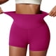thumbnail image 3 of Pantalones ajustados de yoga y fitness de cintura alta para mujer - Poliéster, correa trasera en la cintura, color liso - S-XL, 3 of 6