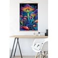 thumbnail image 4 of Simonetta Zambelli - Psychedelic Mushrooms Wall Poster with Magnetic Frame, 22.375" x 34", 4 of 5