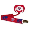 MLB Baseball Baby Infant Pacifier with Clip Set - Pick Team!