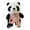 Pink, variant on YujiCraft Cute Panda Plush Toy, Realistic Simulation Stuffed Animal, Soft and Cute Doll for Kids and Adults,Blue