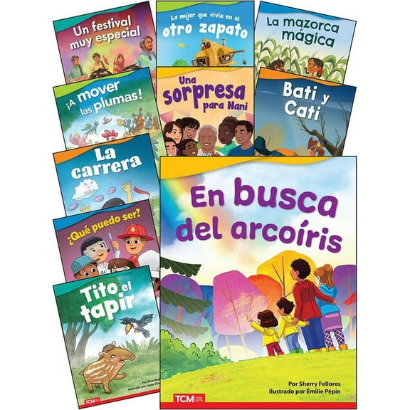 Literary Text: Literary Text 2nd Ed Grade 1 Set 2 Spanish: 10-Book Set (Other)