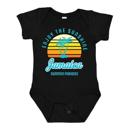 

Inktastic Enjoy The Sunshine Jamaica Summer Paradise Boys or Girls Baby Bodysuit