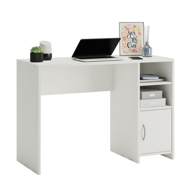 Escritorio Estudiantil Minimalista Urban Design Color Blanco 102.6 cm X 44.4 cm x 73.2 cm unitalla
