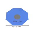 thumbnail image 2 of HLONK Trampoline Sun Shade Cover 8ft 10ft 12ft 14ft 16ft UV Protection, 2 of 4