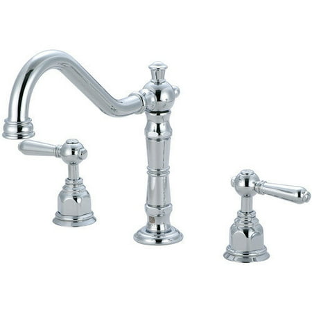 UPC 763439596314 product image for Pioneer 2AM200-ORB Two Handle Kitchen Widespread Faucet Oil Rubbed Bronze Finish | upcitemdb.com