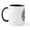 White/Black Inside, variant on CafePress - Greek Mati Evil Eye 4 - 11 oz Ceramic Mug - Novelty Coffee Tea Cup