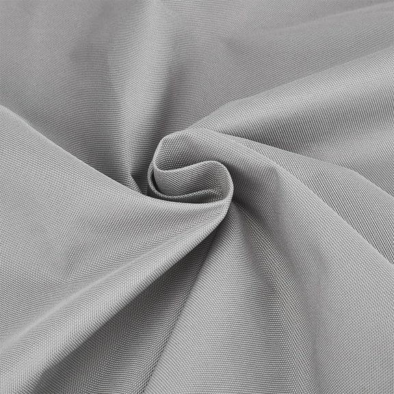 2 Yard Light Grey Polyester Fabric for Sewing Waterproof Canvas PU Backing Oxford Fabric Marine Outdoor Indoor Awning 600 Denier Ripstop Nylon Fabric for Tent Seats Cover Bag