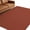 Burnt Ochre, variant on Entryway Rug 2'x3', Pure Aqua Blue Kitchen Runner Rugs Non-Slip Carpet Mats, Modern Solid Color Minimalist Art Bedside Rugs Runners Washable Floor Carpet for Bathroom Laundry Room