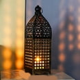 thumbnail image 3 of Bgsha Functional Wrought Iron Lantern Candle Holder Enhancing Home Aesthetics, 3 of 10