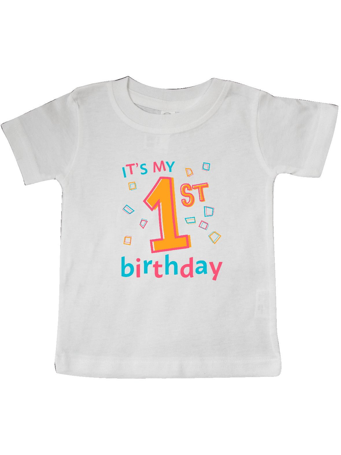 INKtastic - Inktastic It's My First Birthday Infant T-Shirt Unisex ...