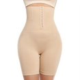 thumbnail image 1 of Pantalones abdominales de cintura alta para mujer, mallas posparto que levantan la cintura, el abdomen y la cadera, pantalones ajustados con ajuste de hebilla, pantalones moldeadores de, 1 of 6