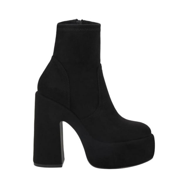 Botas de Mujer Miracol by Mama Lola Textil Vestir Suela Block Negro Talla 24.5