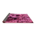 thumbnail image 2 of Ahgly Company Indoor Square Oriental Pink Industrial Area Rugs, 3' Square, 2 of 4