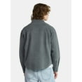 thumbnail image 2 of No Boundaries Twill Shirt with Long Sleeves, Men's and Big Men's, 2 of 2