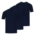 thumbnail image 2 of Erwazi 3 Pack Mens T-Shirt Casual V-Neck Short Sleeve Tees Solid Color Soft Pullover Shirts, L, 2 of 3