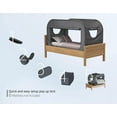 Skywin Bed Tent Twin Pop Up Privacy Tent for Twin Bed, Collapsible, Breathable, Light Reducing