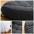 thumbnail image 2 of Meditation Floor Pillow Large Round Floor Cushions for Adults Grass Green Corduroy Floor Seat Pillows Cushion for Living Room Tatami Yoga, 2 of 6