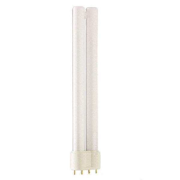 Philips 18w Single Tube 4-Pin 2G11 Silicon 3500K White Fluorescent Light Bulb