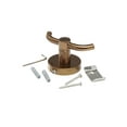 thumbnail image 3 of Kosmos Brushed Copper Double Wall hook, 3 of 3