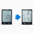 thumbnail image 4 of Tachometer Back Light Single Bike Wired Speedometer English Display With Extended Seat(Green Light), 4 of 5