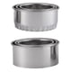 thumbnail image 1 of 6 piezas creativas de acero inoxidable moldes de envoltura de bolas de masa hervida Set cortadores de envoltura Wonton, 1 of 5