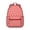 Red-1, variant on Stylish School Bag with Geometric Dots Design - Minimalist Waterproof Backpack for Commuters, Vintage Red Polka Dots, Lightweight Daypack with S-Shaped Shoulder Straps & Padded Back