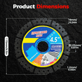 thumbnail image 2 of Circular Saw Blade Multi Functional . with A Stainless Welded Outer Layer Design It Boasts Extremely High Durability and Is Suitable for Angle Grinders. Cutting Disc Tool Blade Replacement Cutting Ac, 2 of 7