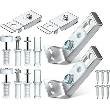 2 Pack for 7/8" to 1" Guide Wheel Track Bifold Re Pair Set Sliding Closet(Doors & Door Hardware)