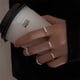 thumbnail image 5 of Anillo de ansiedad para mujeres con cuentas, anillo de perla giratorio de actividad., 5 of 8