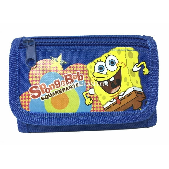 Spongebob Tri-fold Canvas Wallet