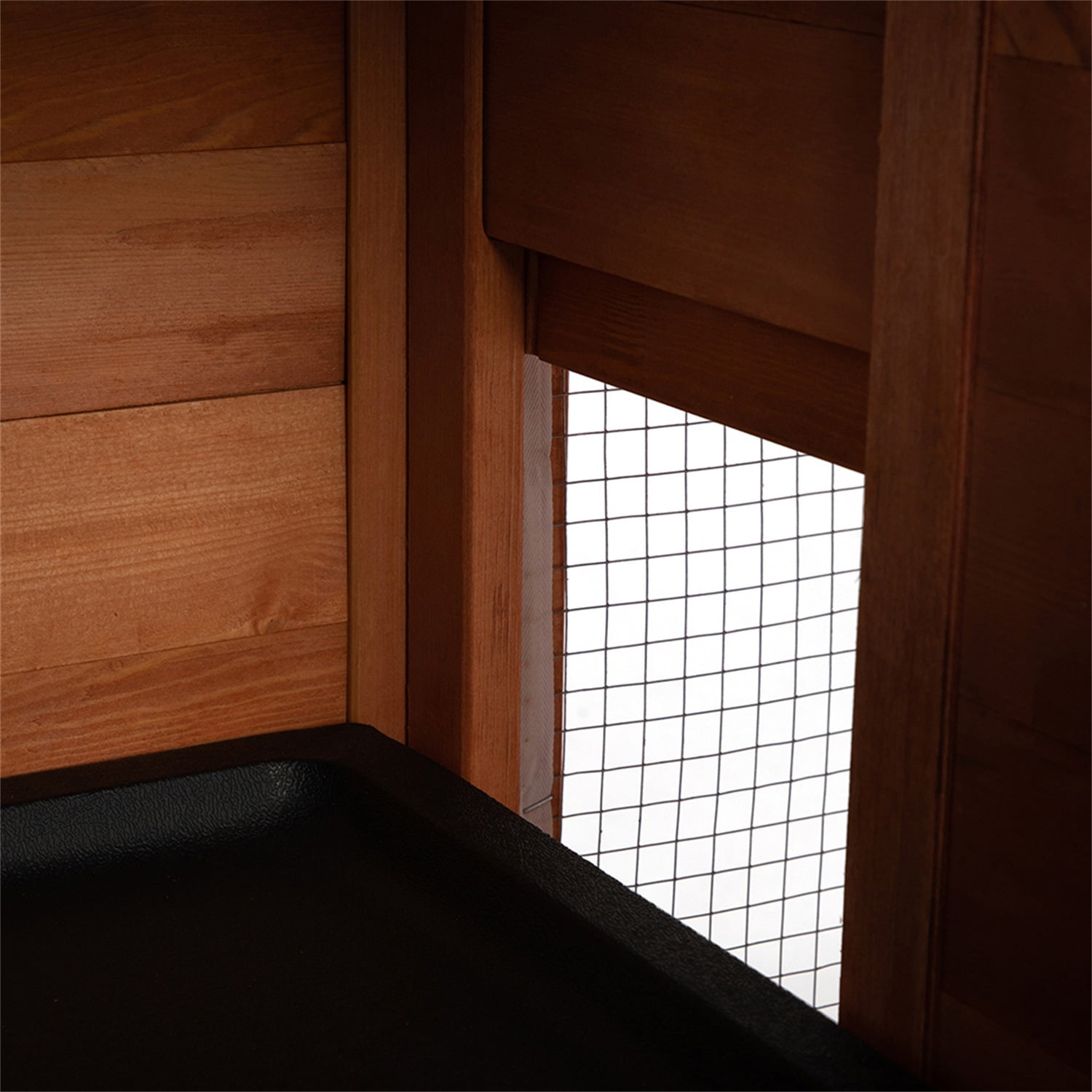 Pefilos 54" Wooden Chicken Coop Habitat, Hen Nest for Outdoors Indoor Bunny Hutch Rabbit Cage Guinea Pig, Orange Pefilos 54" Wooden Chicken Coop Habitat, Hen Nest for Outdoors Indoor Bunny Hutch Rabbit Cage Guinea Pig, Orange